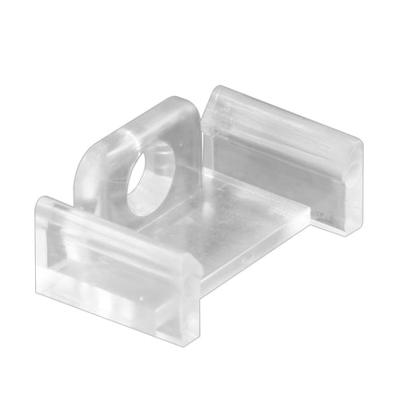Prime-Line Clear Plastic, Window Grid Retainer Clip, without Pin 6 Pack L 5840